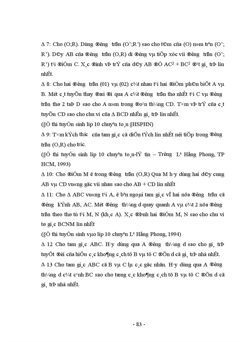 image for page Rèn luyện năng lực giải toán cho học sinh Trung học Cơ sở thông qua các bài toán cực trị trong hình học phẳng