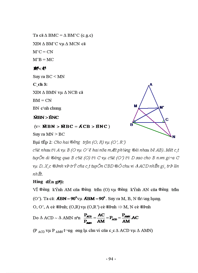 image for page Rèn luyện năng lực giải toán cho học sinh Trung học Cơ sở thông qua các bài toán cực trị trong hình học phẳng