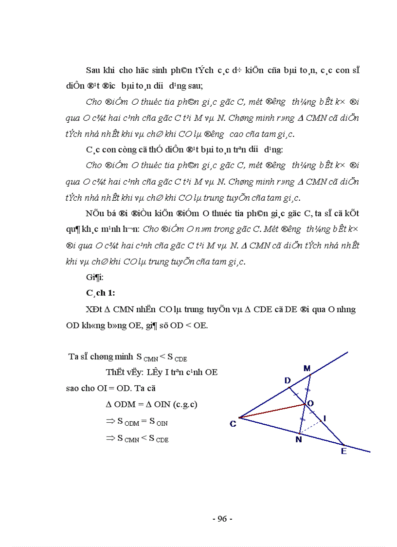 image for page Rèn luyện năng lực giải toán cho học sinh Trung học Cơ sở thông qua các bài toán cực trị trong hình học phẳng