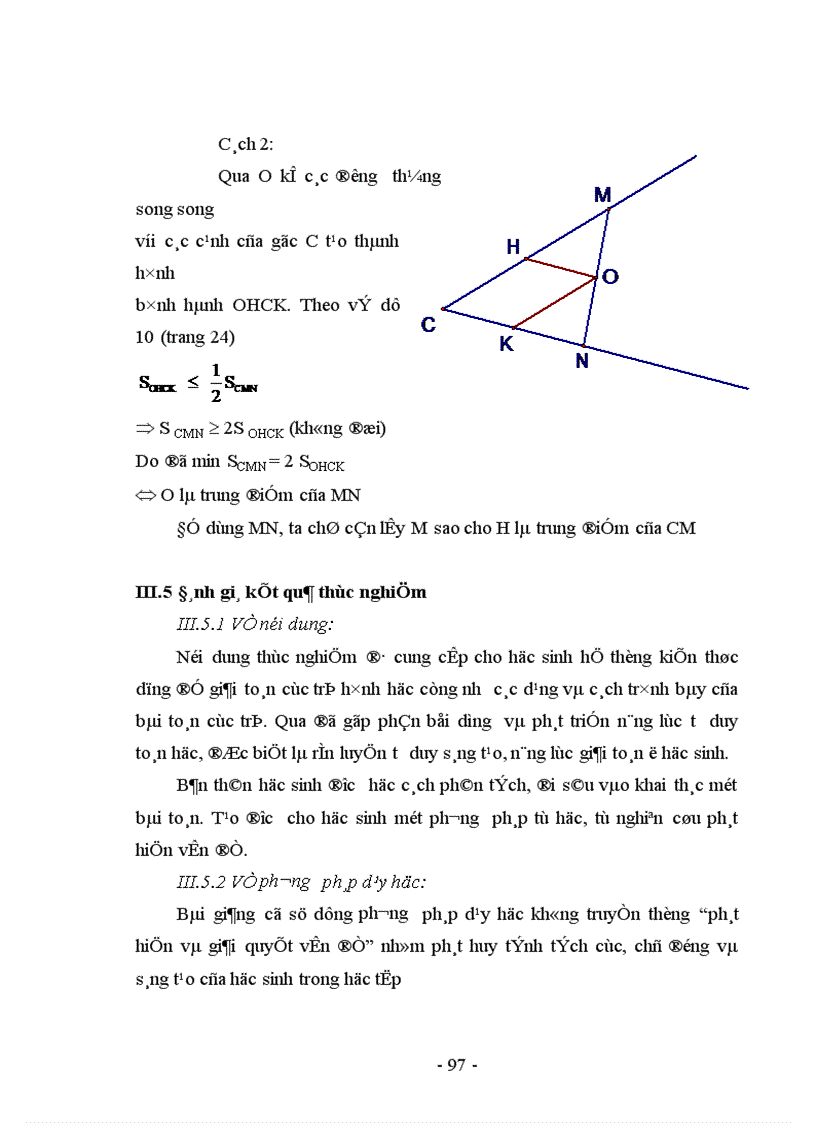 image for page Rèn luyện năng lực giải toán cho học sinh Trung học Cơ sở thông qua các bài toán cực trị trong hình học phẳng