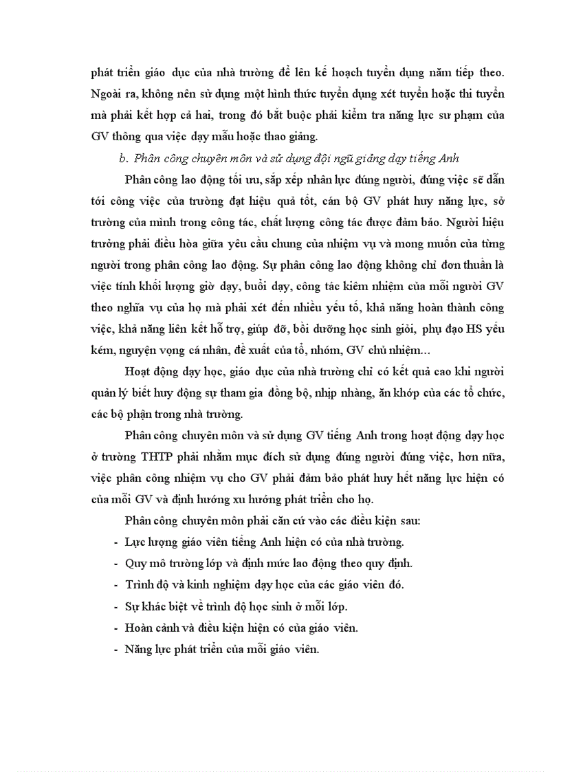 image for page Biện pháp quản lý của hiệu trưởng đối với hoạt động dạy học tiếng Anh ở trường trung học phổ thông huyện Đơn Dương Lâm Đồng