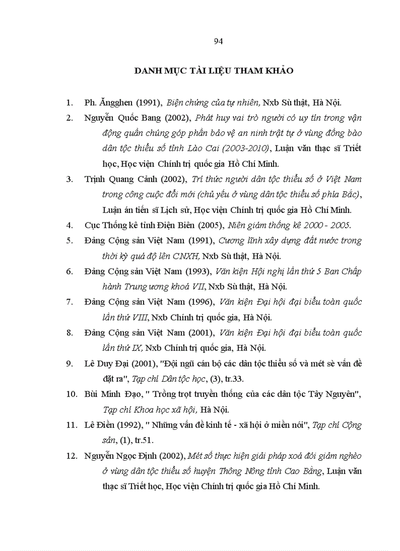 image for page Phát huy nguồn nhân lực các dân tộc thiểu số ở Việt Nam trong sự nghiệp đổi mới hiện nay Qua thực tế tỉnh Điện Biên