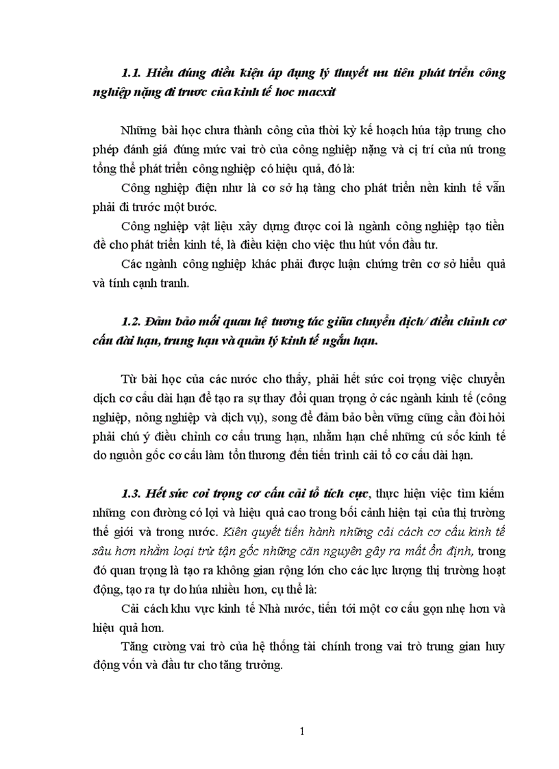 image for page Mối quan hệ giữa tăng trưởng kinh tế và chuyển dịch cơ cấu kinh tế ngành từ nay đến 2020