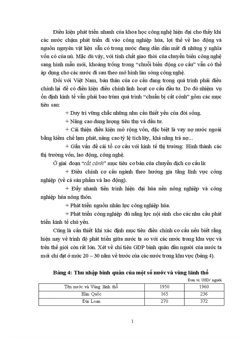 image for page Mối quan hệ giữa tăng trưởng kinh tế và chuyển dịch cơ cấu kinh tế ngành từ nay đến 2020