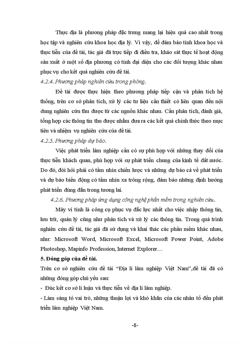 image for page Địa lí Lâm nghiệp Việt Nam