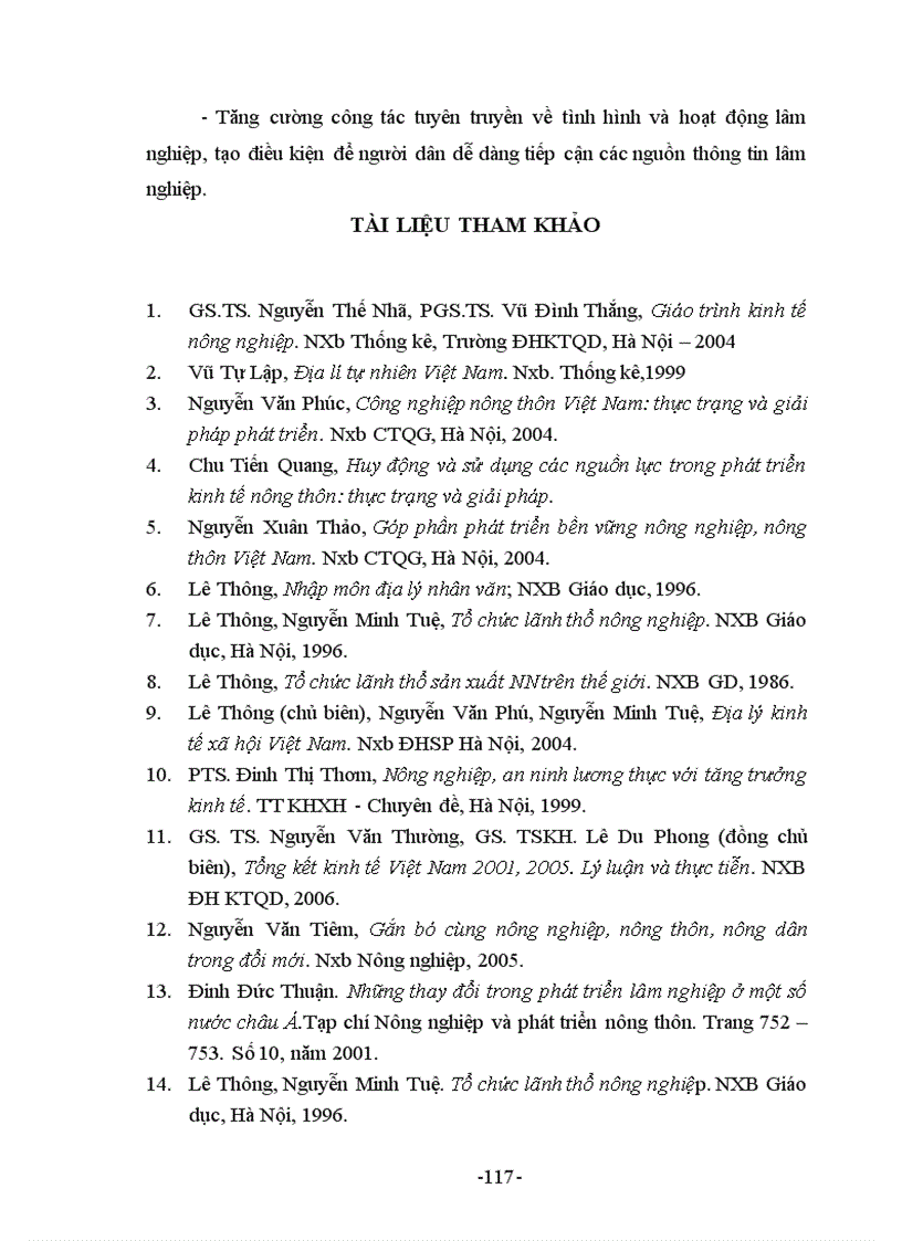 image for page Địa lí Lâm nghiệp Việt Nam