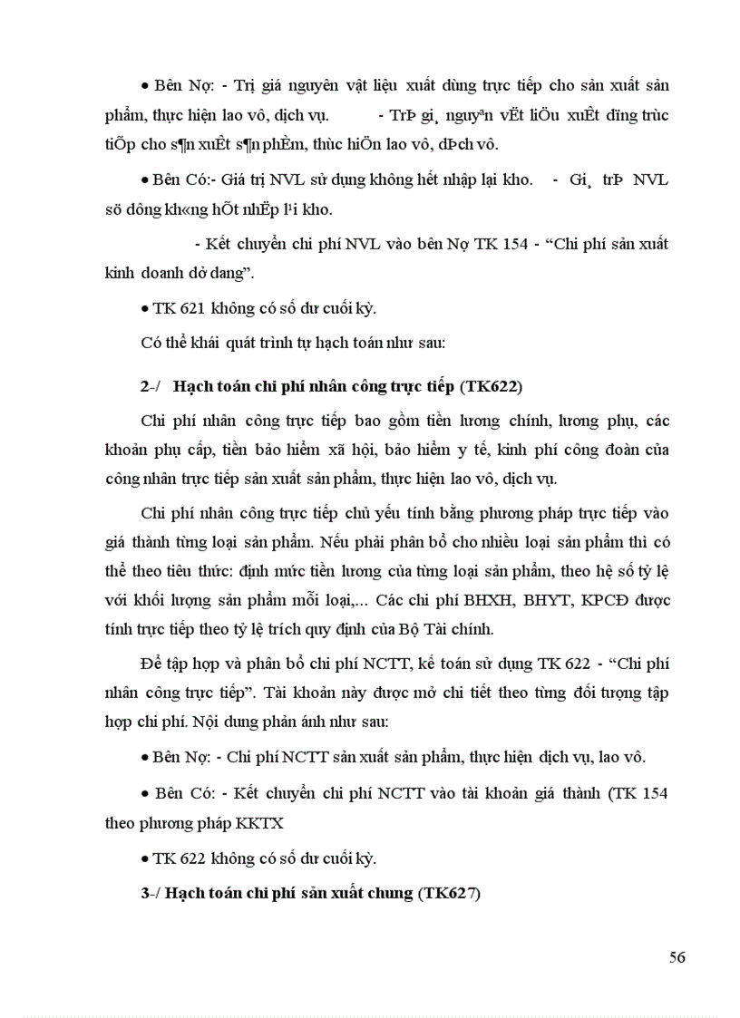 image for page Kế toán chi phí sản xuất và tính giá thành sản phẩm tại Công ty Bình Minh 1
