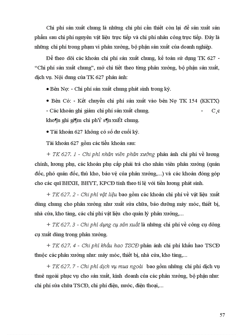 image for page Kế toán chi phí sản xuất và tính giá thành sản phẩm tại Công ty Bình Minh 1