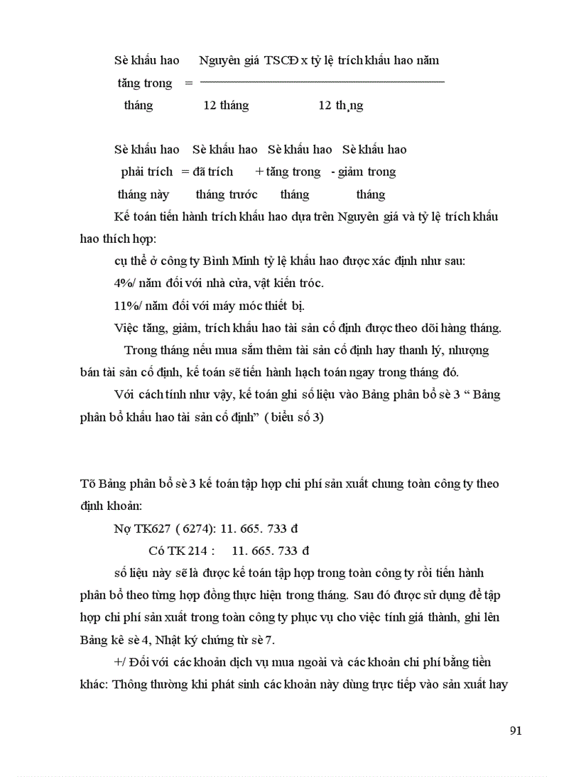 image for page Kế toán chi phí sản xuất và tính giá thành sản phẩm tại Công ty Bình Minh 1