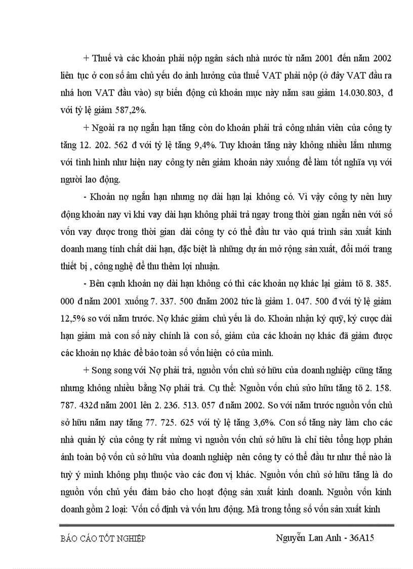 image for page Vốn kinh doanh và những biện pháp nâng cao hiệu quả sử dụng vốn kinh doanh ở Công ty vật liệu và công nghệ 1