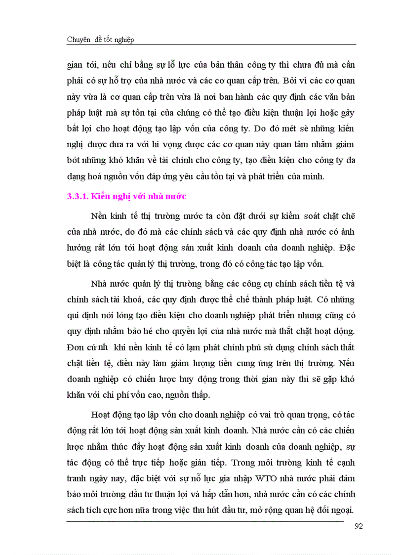 image for page Giải pháp chủ yếu tạo lập vốn cho hoạt động sản xuất kinh doanh ở Công ty cổ phần May Thăng Long