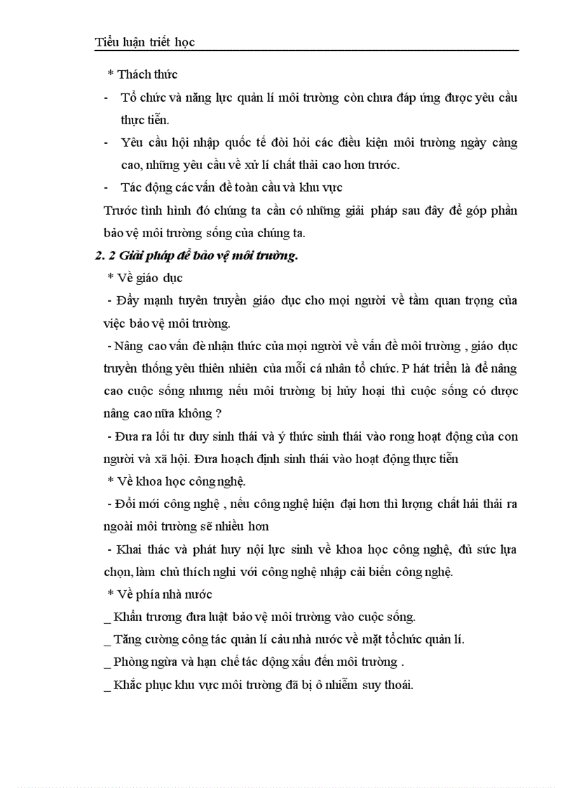 image for page Mối quan hệ giữa xã hội và tự nhiên vận dụng tìm hiểu vấn đề bảo vệ môi trường sinh thái ở Việt Nam hiện nay