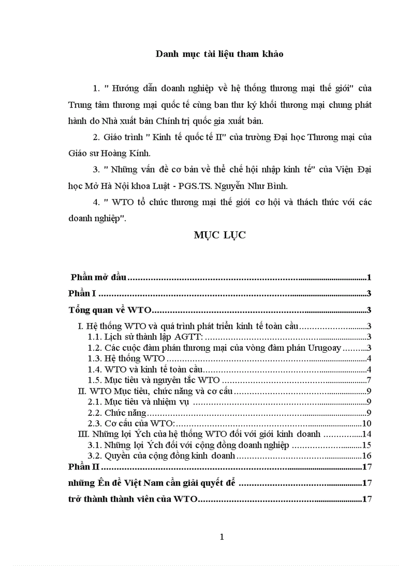 image for page WTO và những vấn đề Việt Nam cần giải quyết để trở thành thành viên của WTO 1