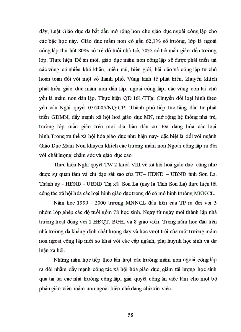 image for page Biện pháp phát triển đội ngũ giáo viên các trường mầm non ngoài công lập tỉnh Sơn La 1