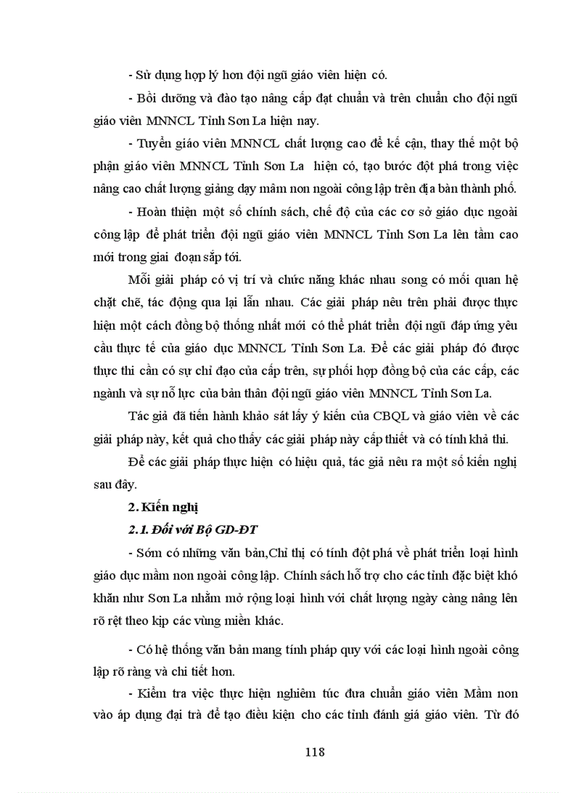 image for page Biện pháp phát triển đội ngũ giáo viên các trường mầm non ngoài công lập tỉnh Sơn La 1