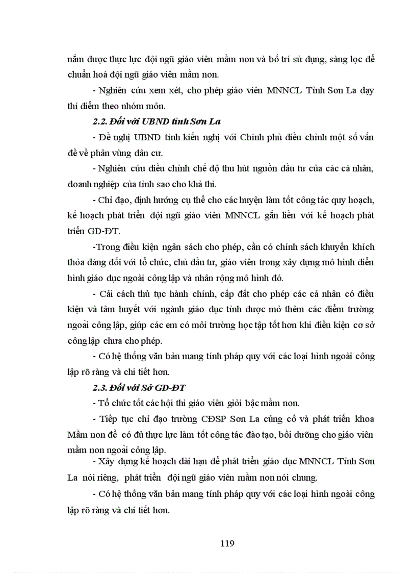 image for page Biện pháp phát triển đội ngũ giáo viên các trường mầm non ngoài công lập tỉnh Sơn La 1