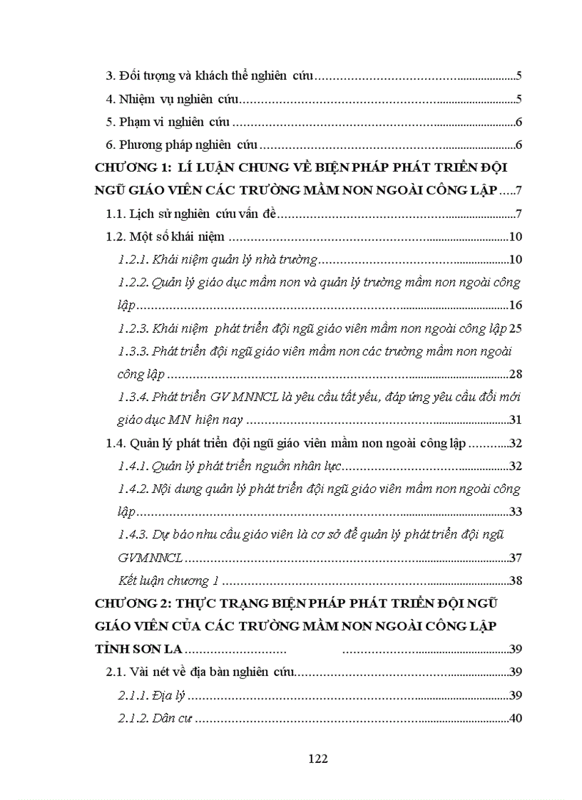 image for page Biện pháp phát triển đội ngũ giáo viên các trường mầm non ngoài công lập tỉnh Sơn La 1