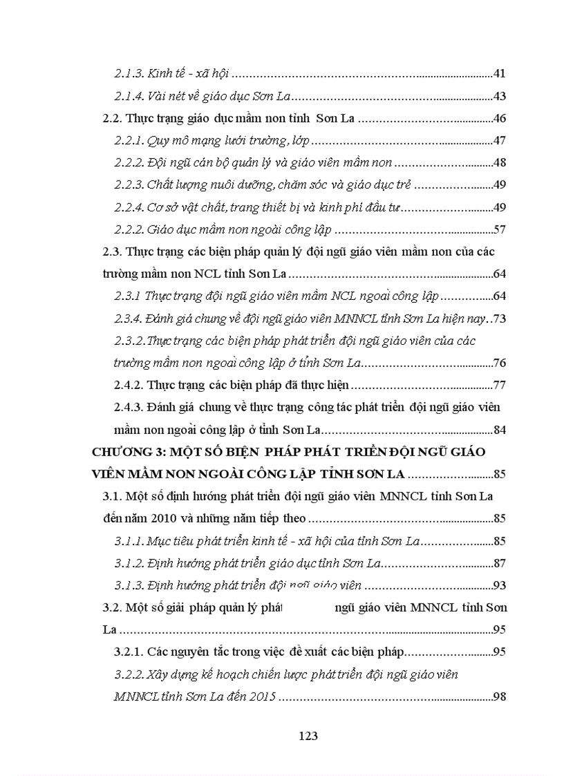 image for page Biện pháp phát triển đội ngũ giáo viên các trường mầm non ngoài công lập tỉnh Sơn La 1