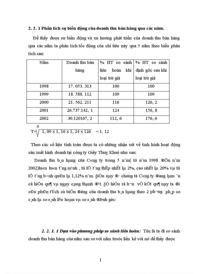 image for page Phân tích tình hình thực hiện doanh thu bán hàng tại Công ty giầy Thuỵ Khuê 1