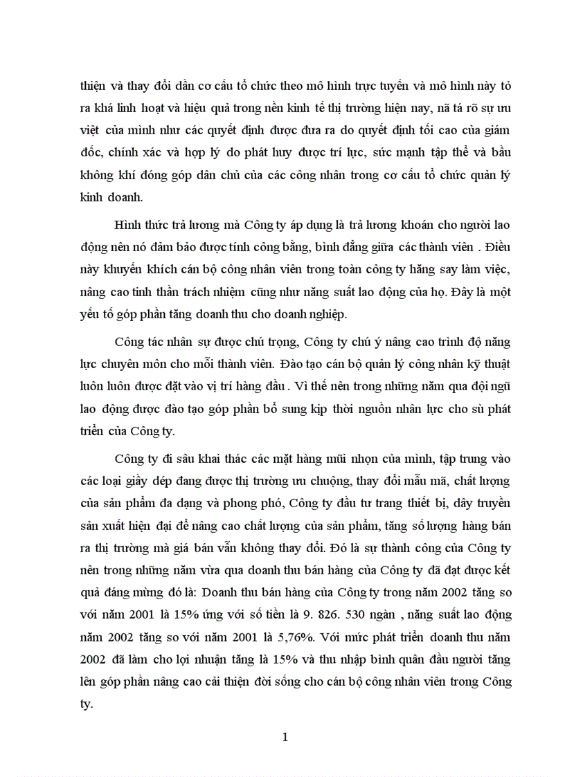 image for page Phân tích tình hình thực hiện doanh thu bán hàng tại Công ty giầy Thuỵ Khuê 1