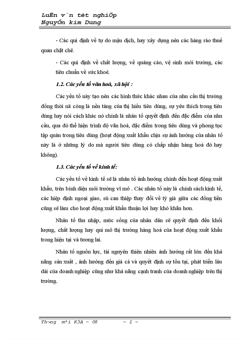 image for page Thực trạng và những giải pháp góp phần thúc đẩy hoạt động xuất khẩu của tổng công ty trong thời gian tới 1