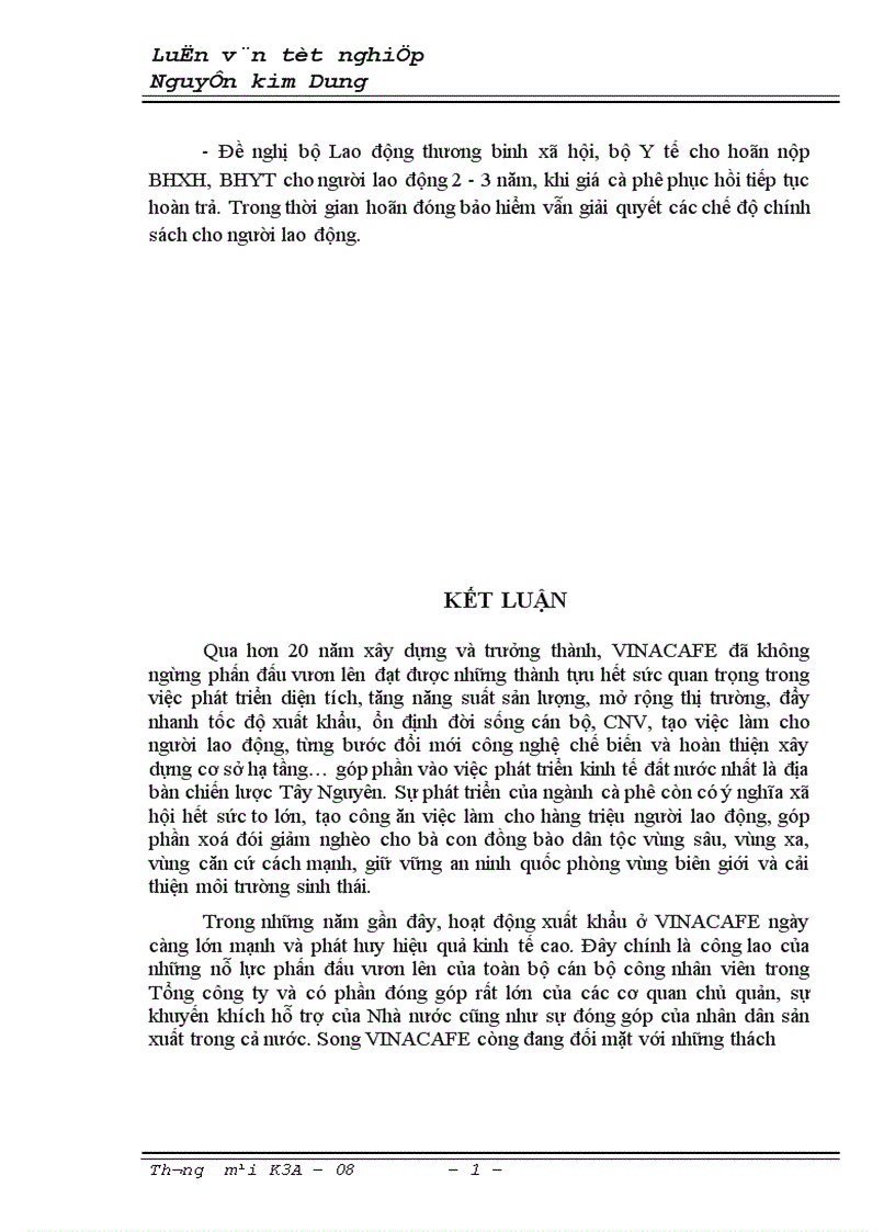 image for page Thực trạng và những giải pháp góp phần thúc đẩy hoạt động xuất khẩu của tổng công ty trong thời gian tới 1
