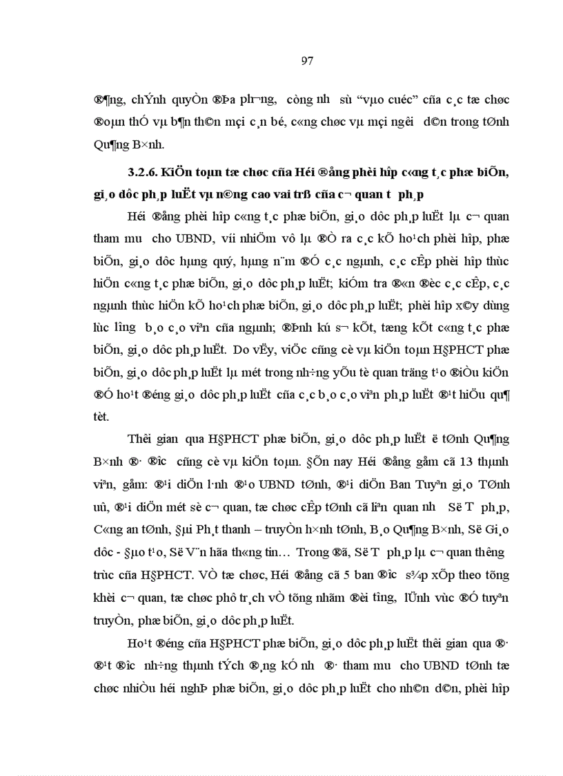 image for page Hoạt động giáo dục pháp luật của đội ngũ báo cáo viên pháp luật ở tỉnh Quảng Bình hiện nay