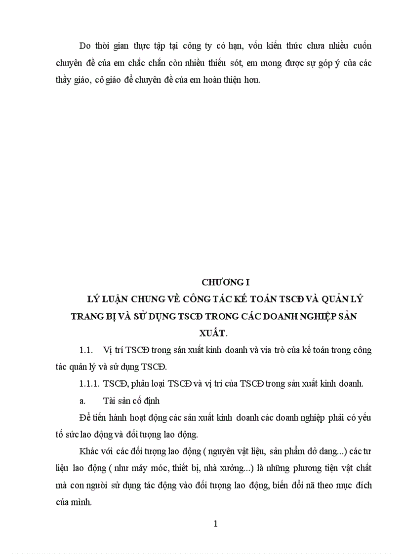 image for page Tổ chức công tác kế toán TSCĐ và quản lý trang bị và sử dụng TSCĐ ở công ty bánh kẹo Tràng an 1