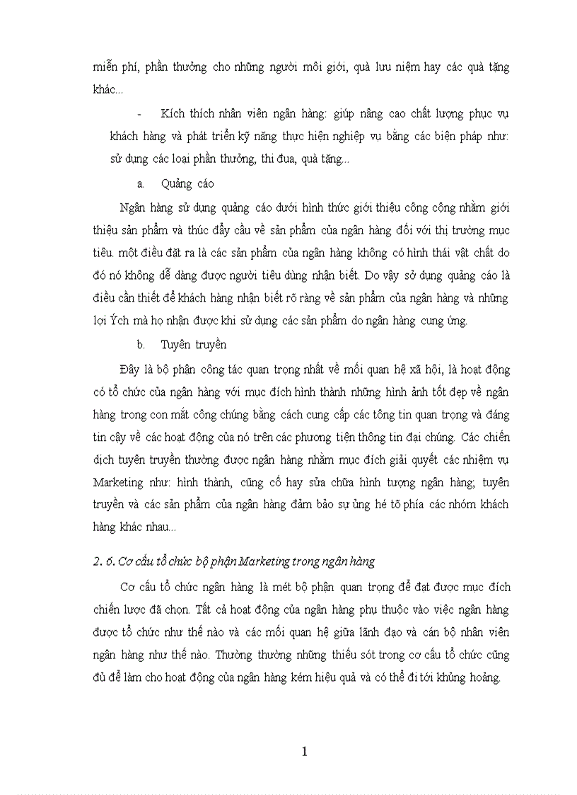 image for page Hoạt động Marketing trong lĩnh vực ngân hàng ở Việt Nam thực trạng và giải pháp 1