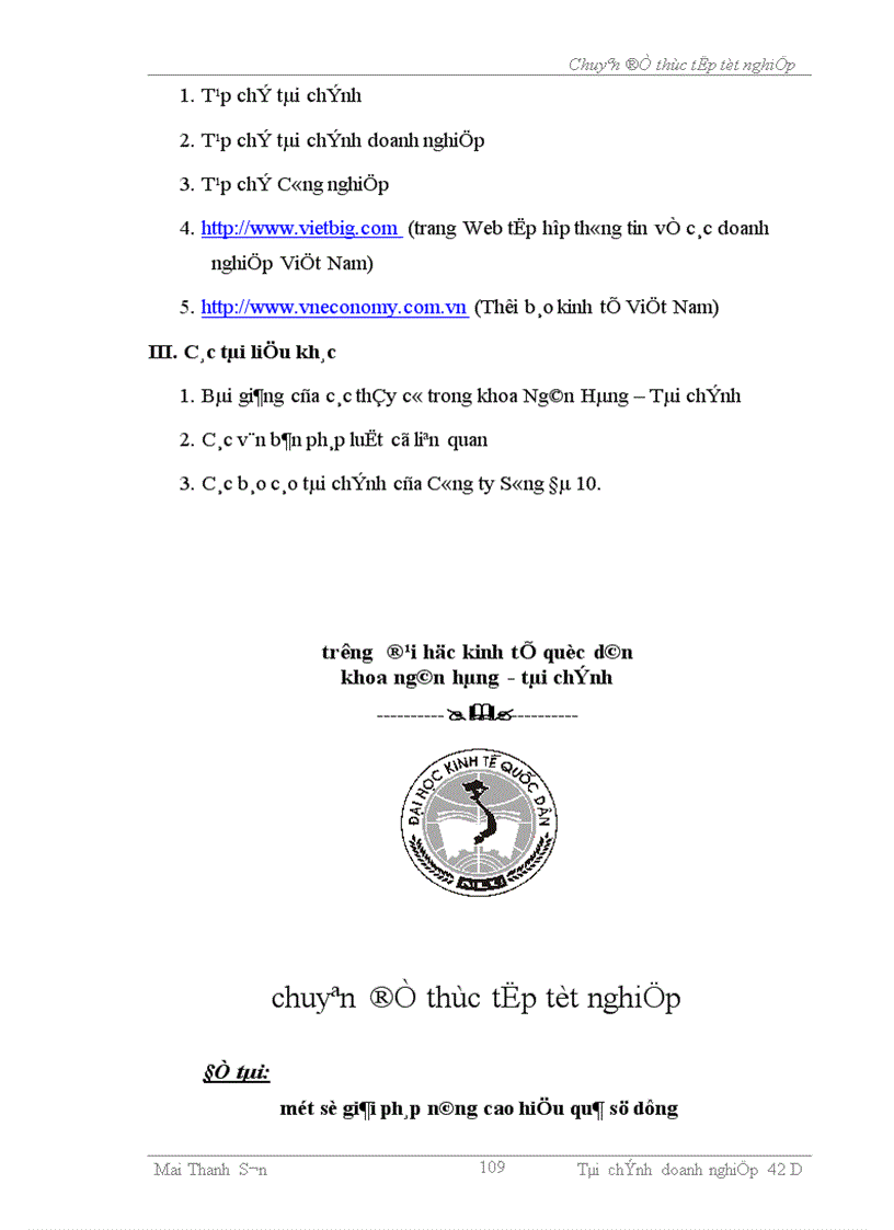image for page Một số giải pháp nâng cao hiệu quả sử dụng vốn lưu động tại Công ty Sông Đà 10 1