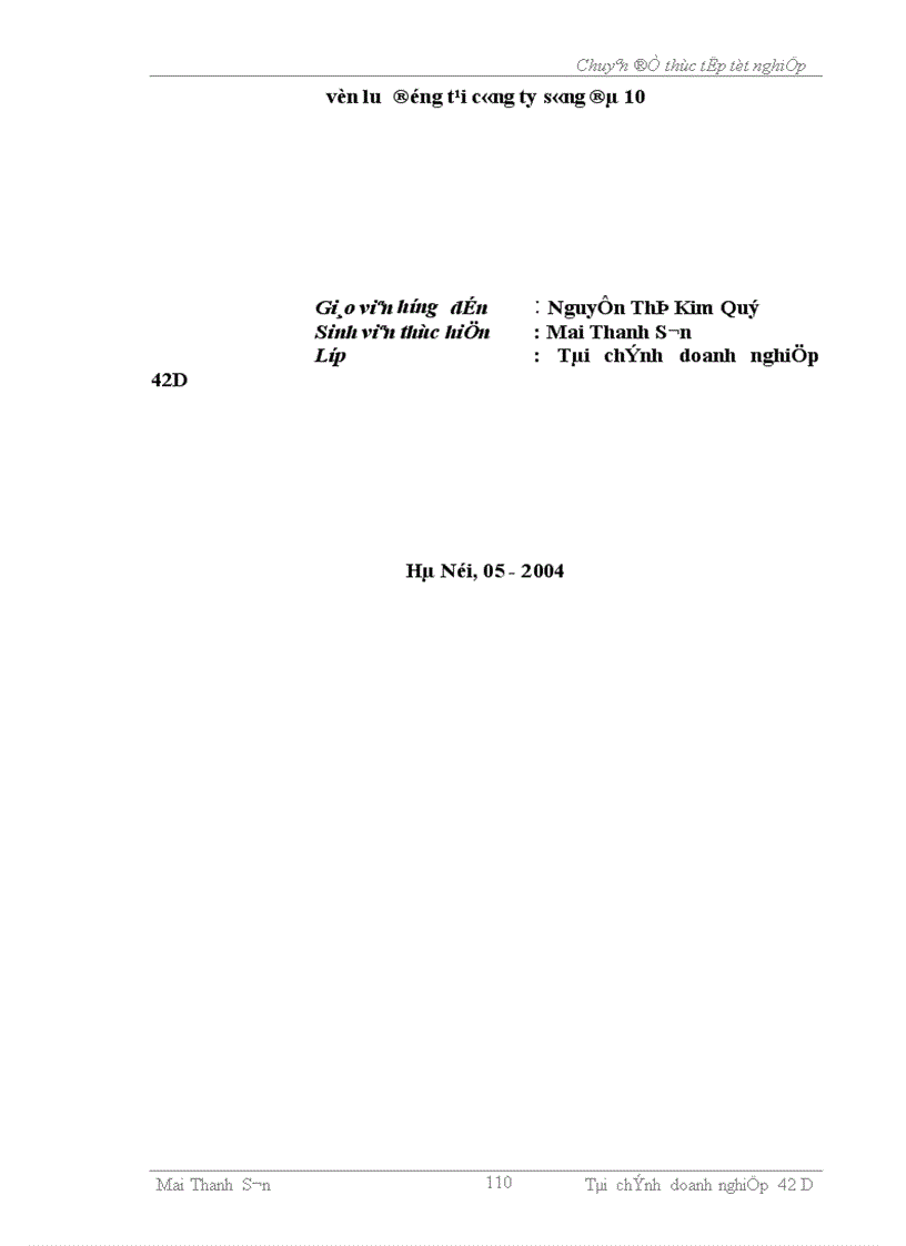 image for page Một số giải pháp nâng cao hiệu quả sử dụng vốn lưu động tại Công ty Sông Đà 10 1