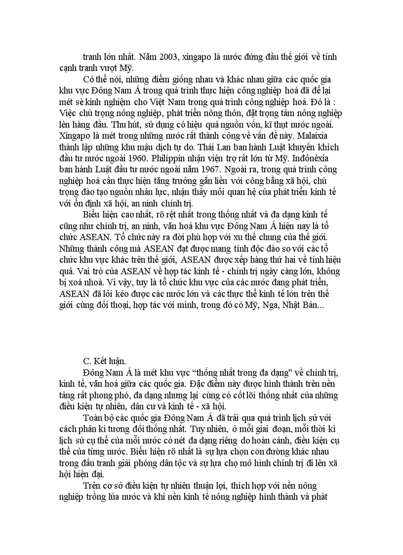 image for page Tính thống nhất trong đa dạng của các quốc gia Đông Nam á về chính trị văn hoá kinh tế