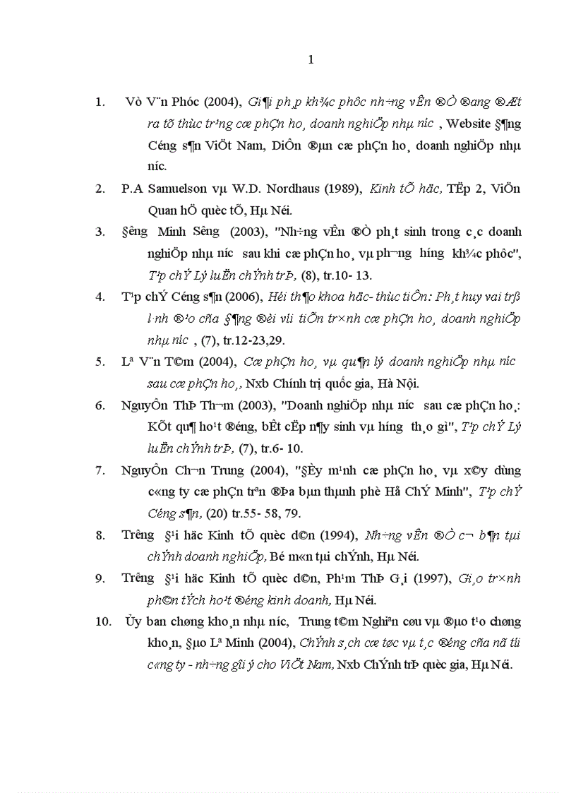 image for page Hiệu quả sử dụng vốn ở các doanh nghiệp công nghiệp sau cổ phần hóa của Đà Nẵng 1