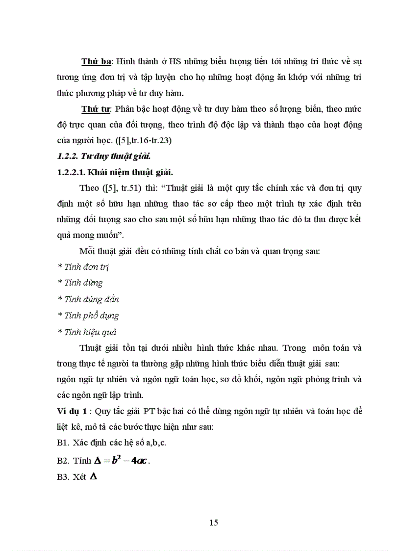 image for page Rèn luyện năng lực tìm đoán cho học sinh thông qua dạy học giải phương trình ở trường THPT