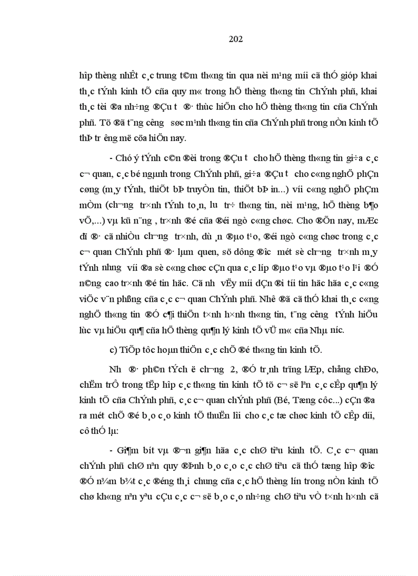 image for page Thông tin kinh tế trong sự phát triển kinh tế thị trường nước ta hiện nay