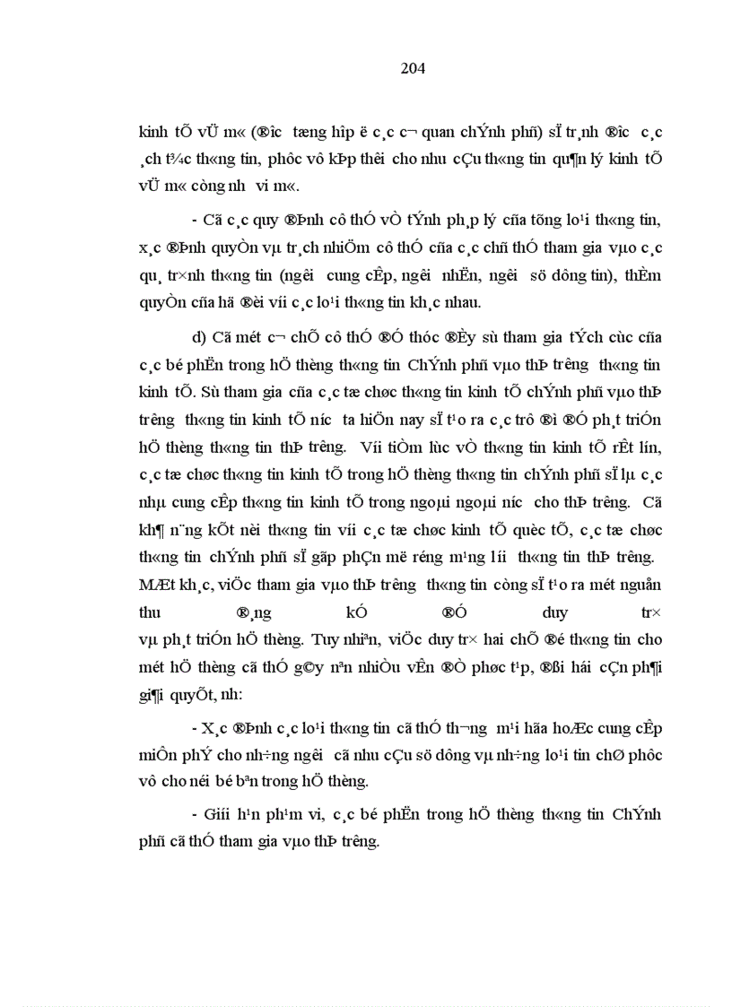 image for page Thông tin kinh tế trong sự phát triển kinh tế thị trường nước ta hiện nay