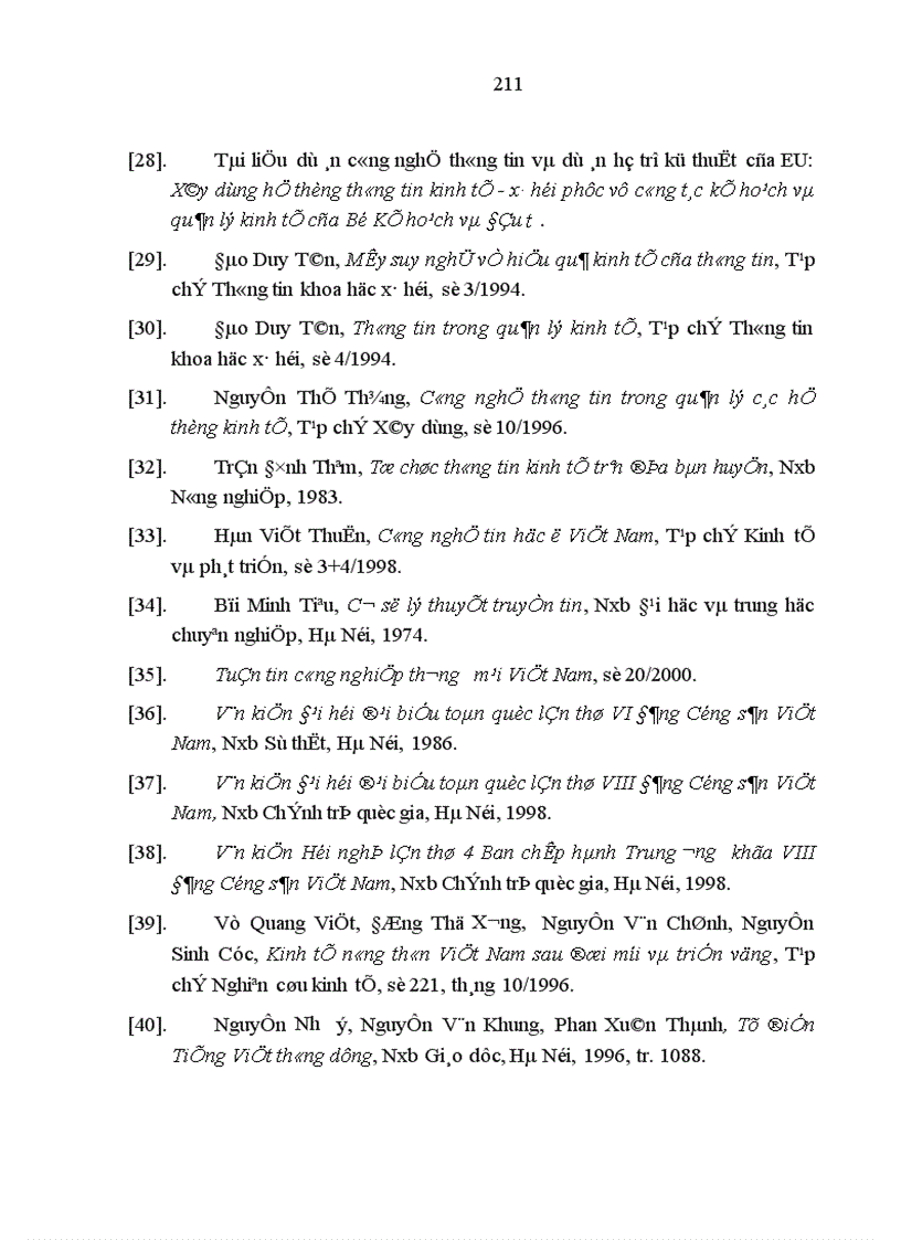 image for page Thông tin kinh tế trong sự phát triển kinh tế thị trường nước ta hiện nay