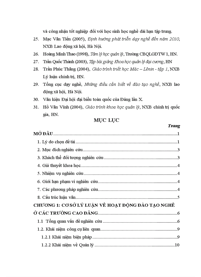 image for page Một số biện pháp quản lý hoạt động đào tạo tại trường Cao đẳng Công nghiệp Thực phẩm Việt Trì Phú Thọ