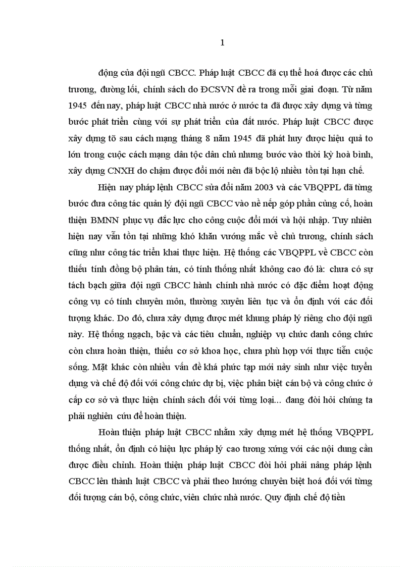 image for page Lịch sử phát triển và phương hướng hoàn thiện pháp luật cán bộ công chức ở Việt Nam hiện nay