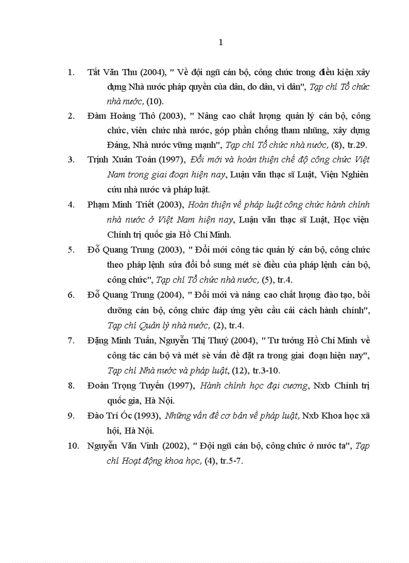 image for page Lịch sử phát triển và phương hướng hoàn thiện pháp luật cán bộ công chức ở Việt Nam hiện nay