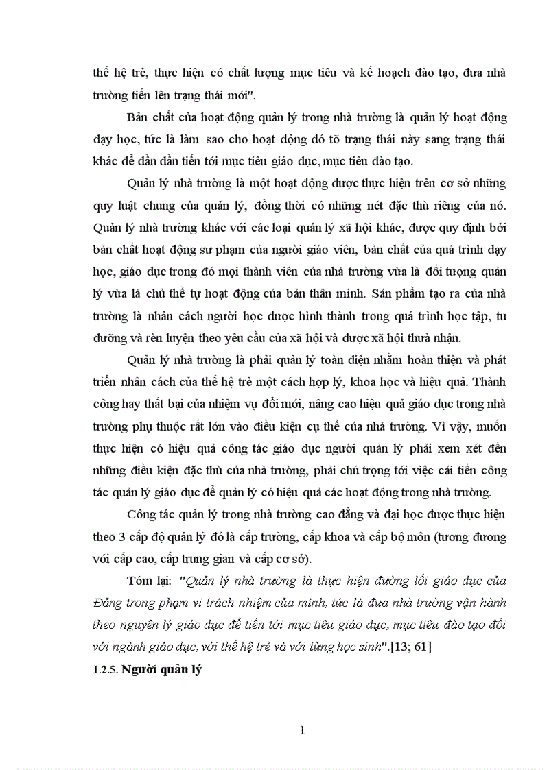 image for page Các biện pháp quản lý của Trưởng bộ môn đối với hoạt động dạy học Giáo dục thể chất ở Trường cao đẳng sư phạm Hưng Yên 1