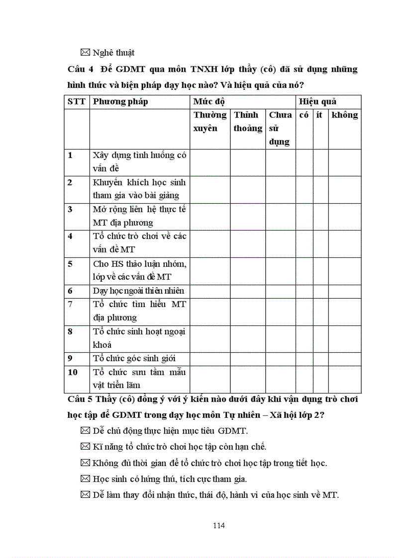 image for page Vận dụng trò chơi học tập dể giáo dục môi trường trong dạy học môn TNXH lớp 2
