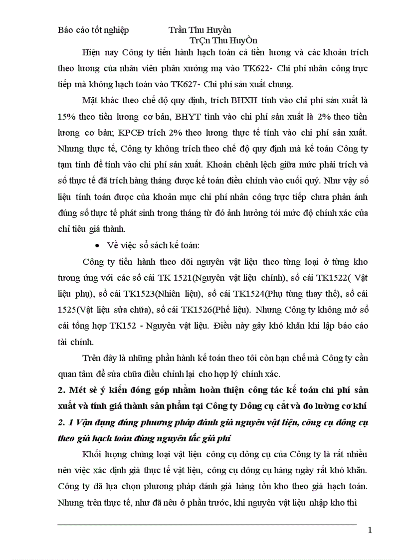 image for page Tổ chức kế toán tập hợp chi phí sản xuất và tính giá thành sản phẩm 1