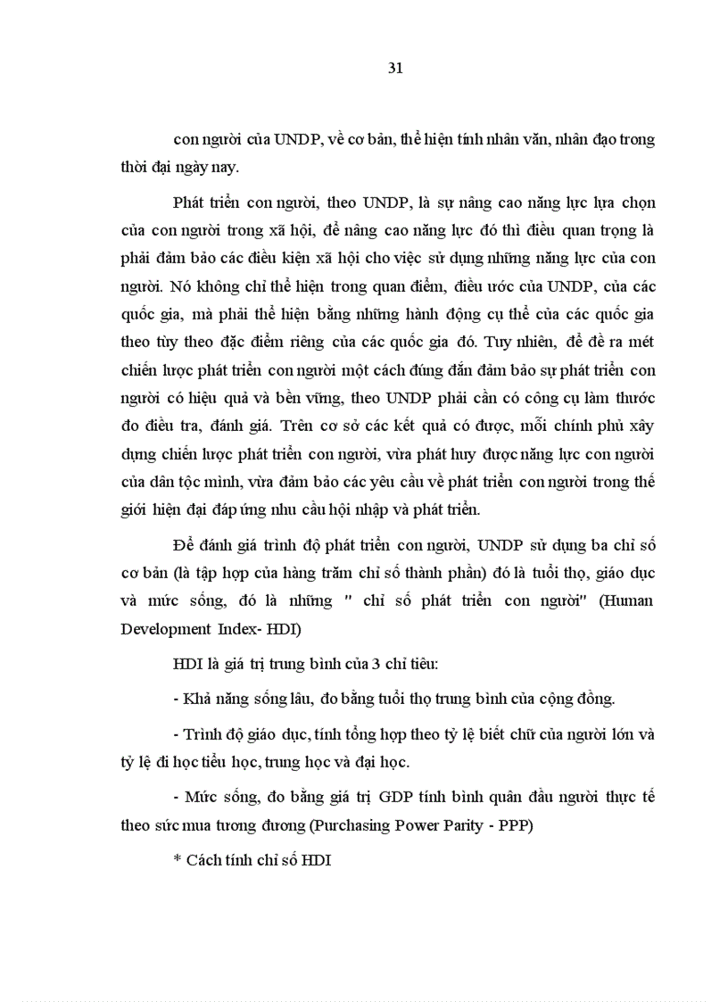 image for page Một số quan điểm cơ bản về phát triển con người và thực trạng của việc phát triển con người ở Việt Nam hiện nay 1