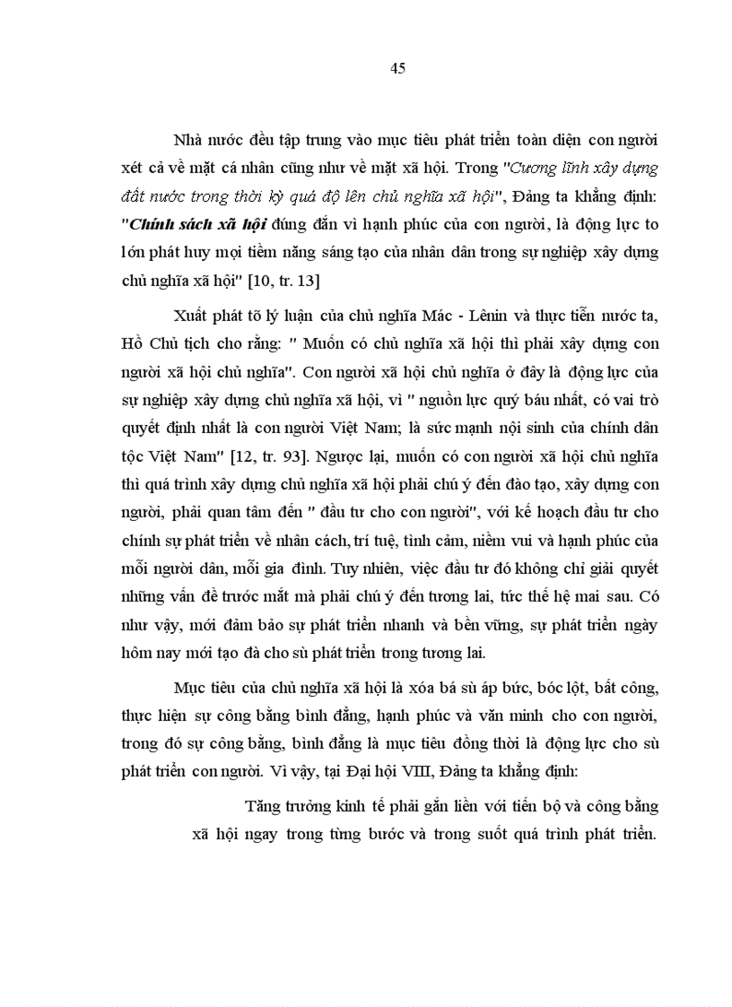 image for page Một số quan điểm cơ bản về phát triển con người và thực trạng của việc phát triển con người ở Việt Nam hiện nay 1