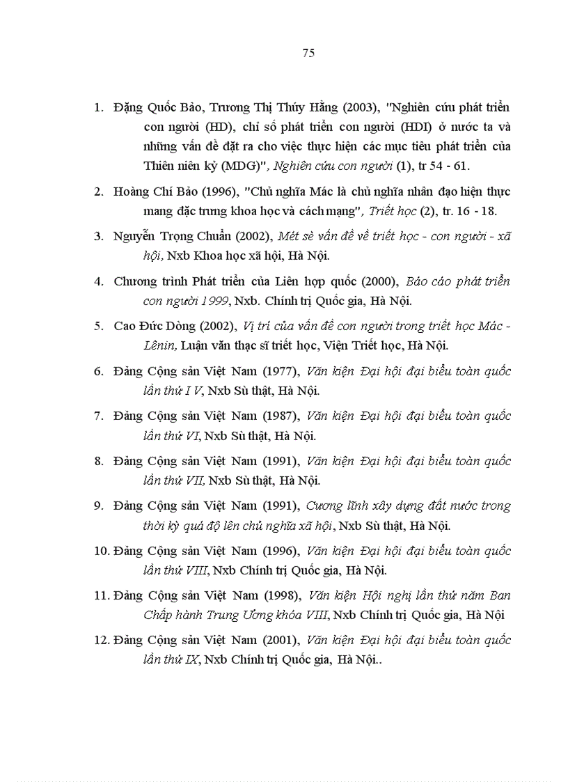 image for page Một số quan điểm cơ bản về phát triển con người và thực trạng của việc phát triển con người ở Việt Nam hiện nay 1