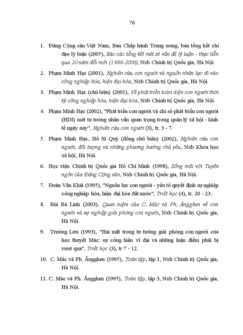 image for page Một số quan điểm cơ bản về phát triển con người và thực trạng của việc phát triển con người ở Việt Nam hiện nay 1