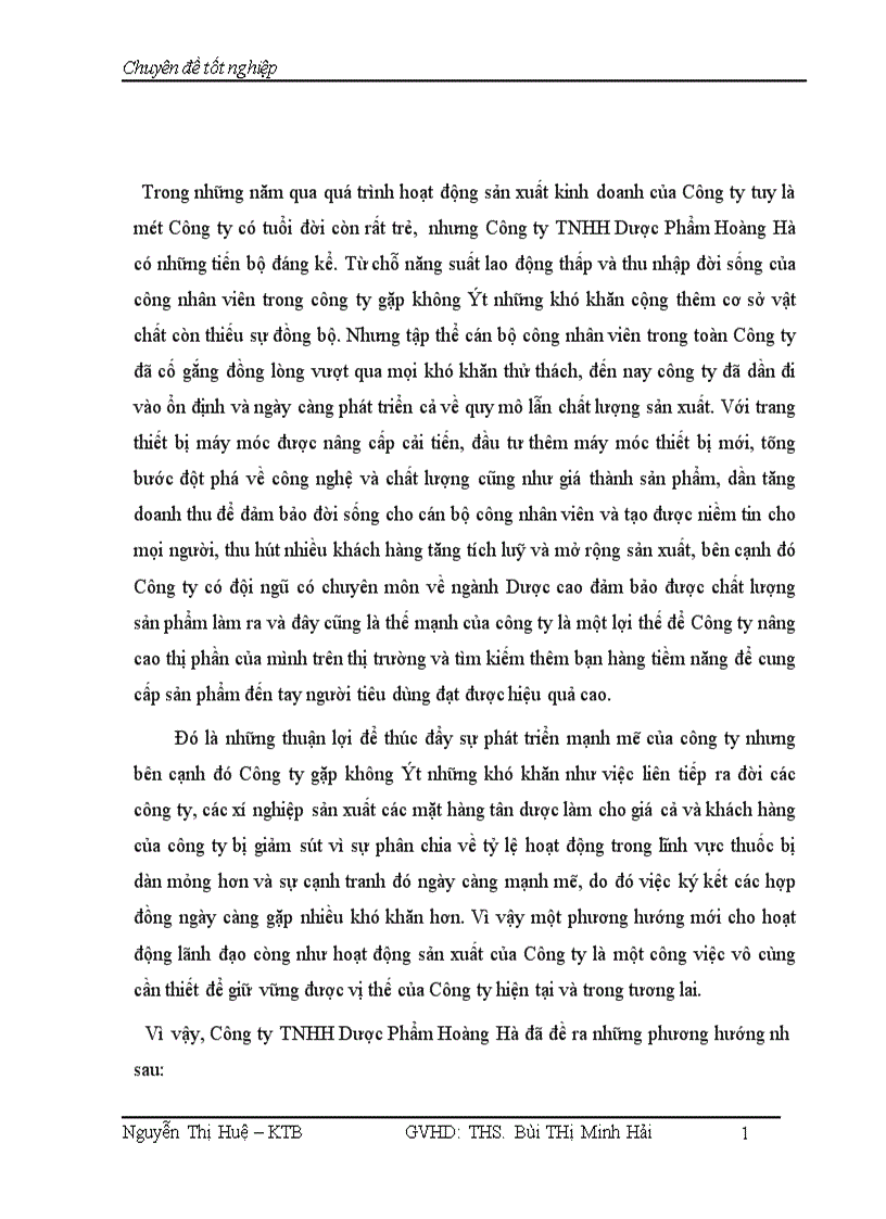 image for page Hoàn Thiện kế toán tập hợp chi phí sản xuất và tính giá thành sản phẩm tại Công ty TNHH Dược Phẩm Hoàng Hà 1