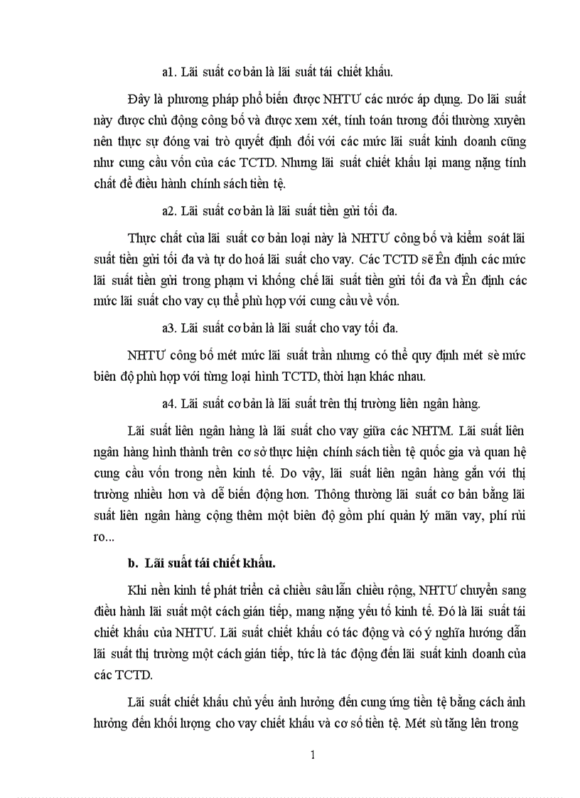 image for page tìm hiểu chính sách lãi suất tín dụng trong giai đoạn đổi mới nền kinh tế 1