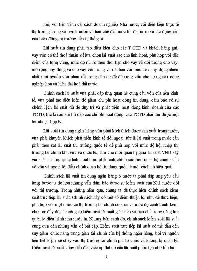 image for page tìm hiểu chính sách lãi suất tín dụng trong giai đoạn đổi mới nền kinh tế 1